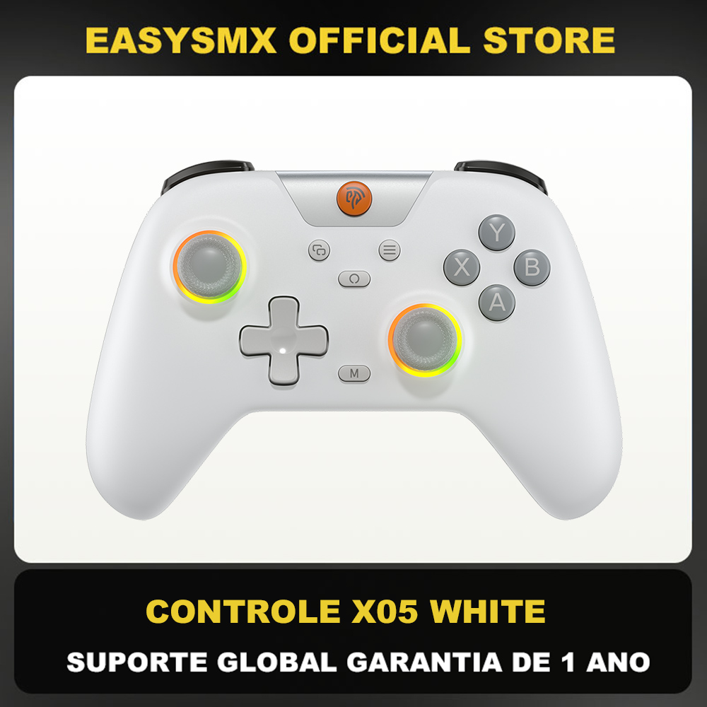 Pc Gaming Used - EasySMX X05 ワイヤレスゲームパッド Bluetooth ゲームコントローラー PC/スマホ/Switch/Steam