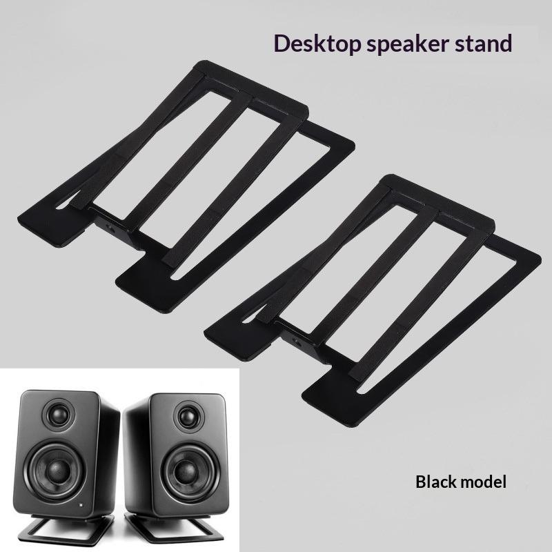 Gaming Speaker - 新しいデスクトップスピーカー分離スタンド 2 個の耐衝撃フォームパッド スタジオモニターゲーミングスピーカー用 音を高め、振動を軽減します
