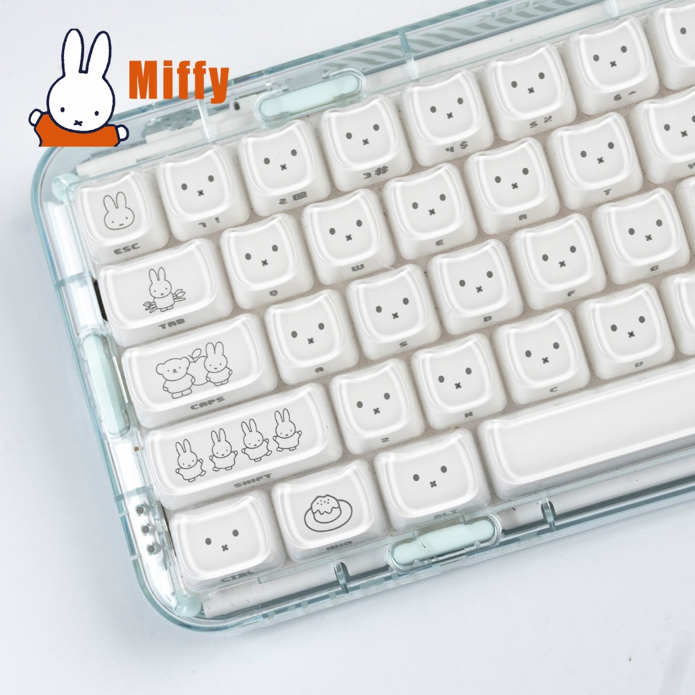かわいいミッフィーキーキャップかわいいウサギのキーキャップメ - Pc Gaming Used のレビューと価格
