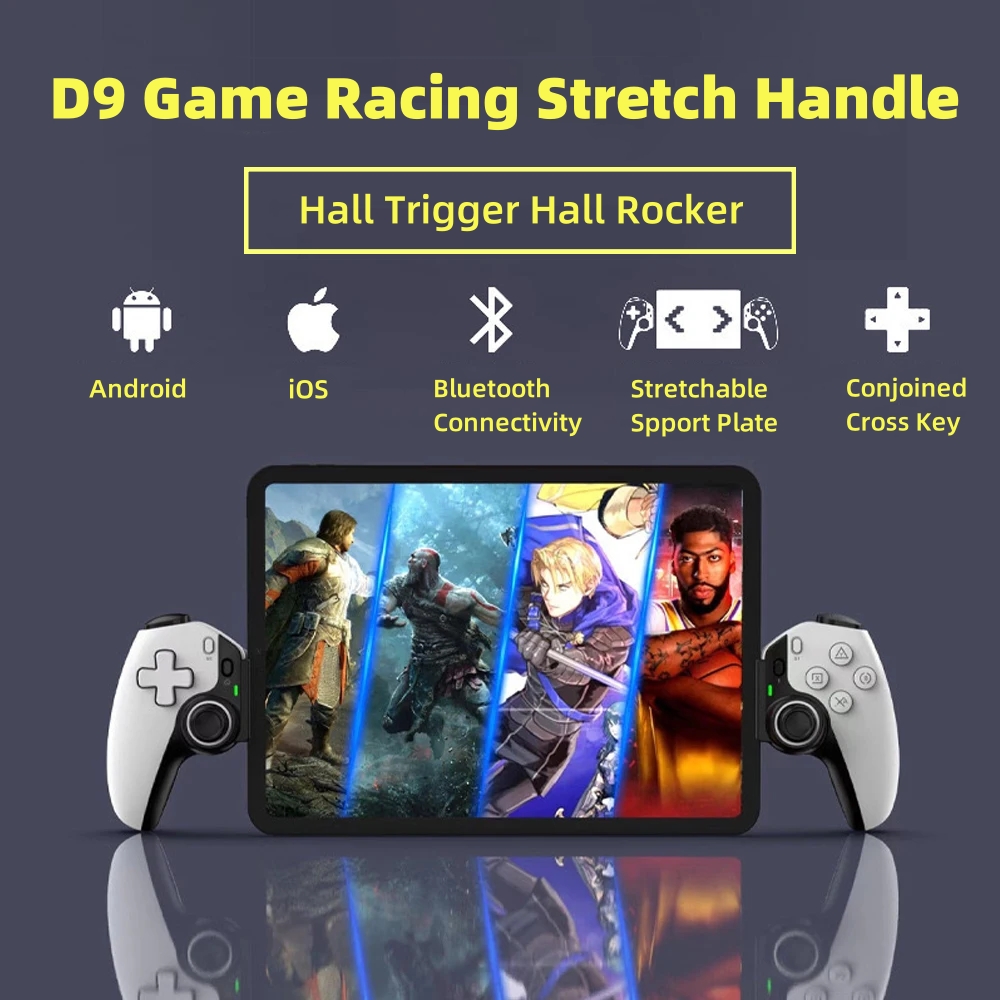 D9 タブレットコントローラーワイヤレスハンドルスイッチゲー - Pc Gaming Emulator のレビューと価格