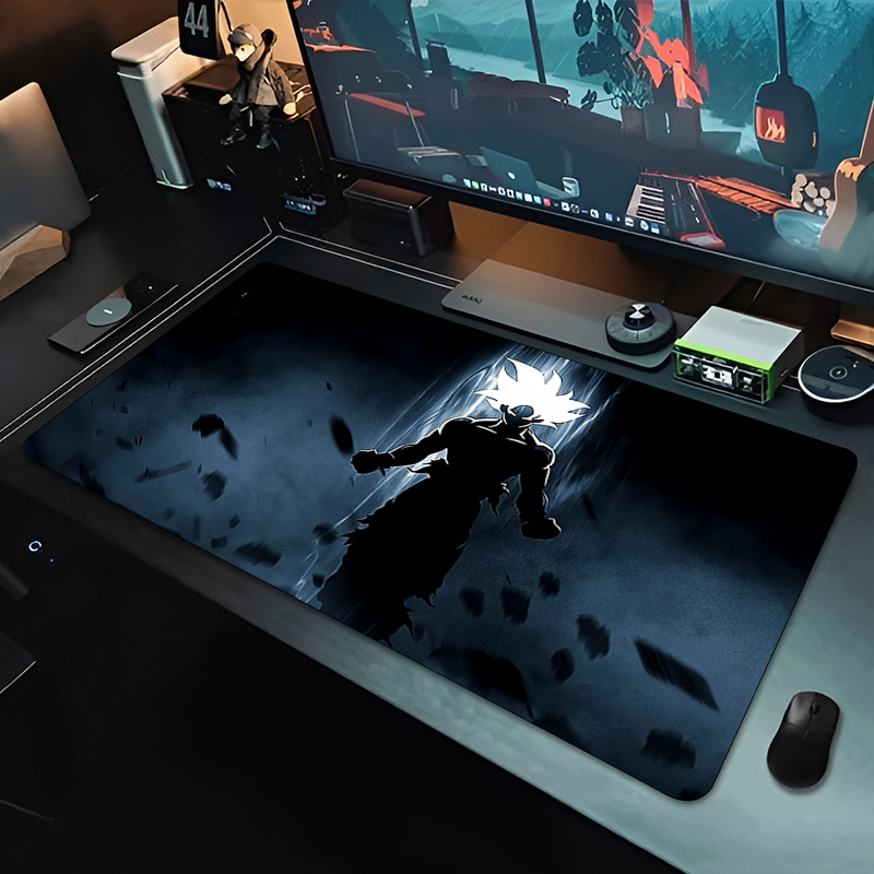 DBZ ブラックアニメマウスパッドドラゴンボール大型 PC  - Pc Gaming Used のレビューと価格