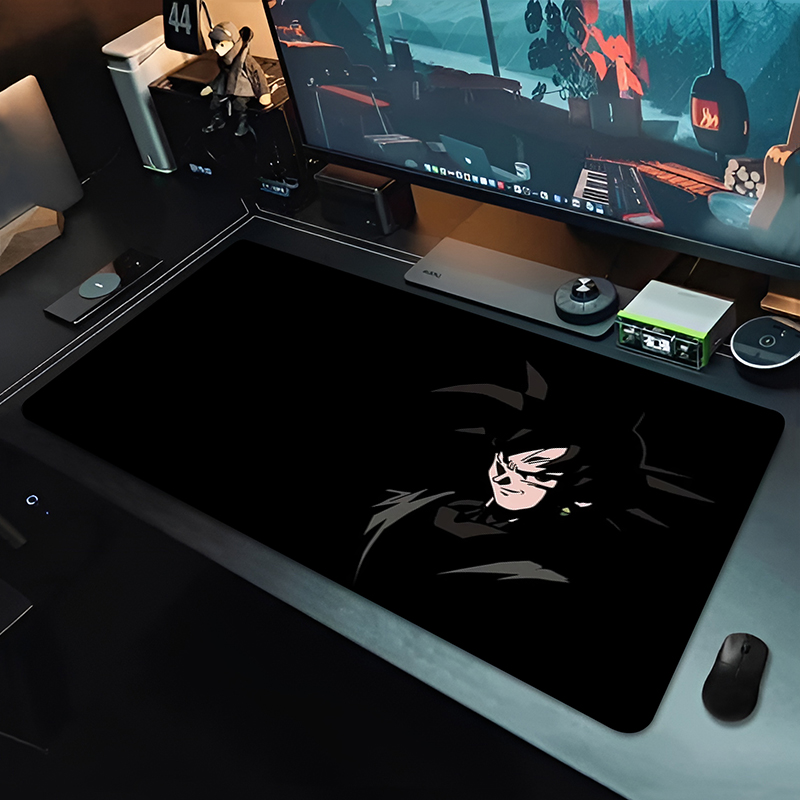 DBZ ブラックアニメマウスパッドドラゴンボール大型 PC  - Pc Gaming Used のレビューと価格