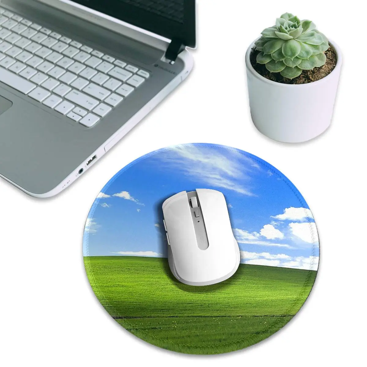 Windows XP 壁紙ラウンドマウスパッドコンピュータキ - Pc Gaming Wallpaper のレビューと価格