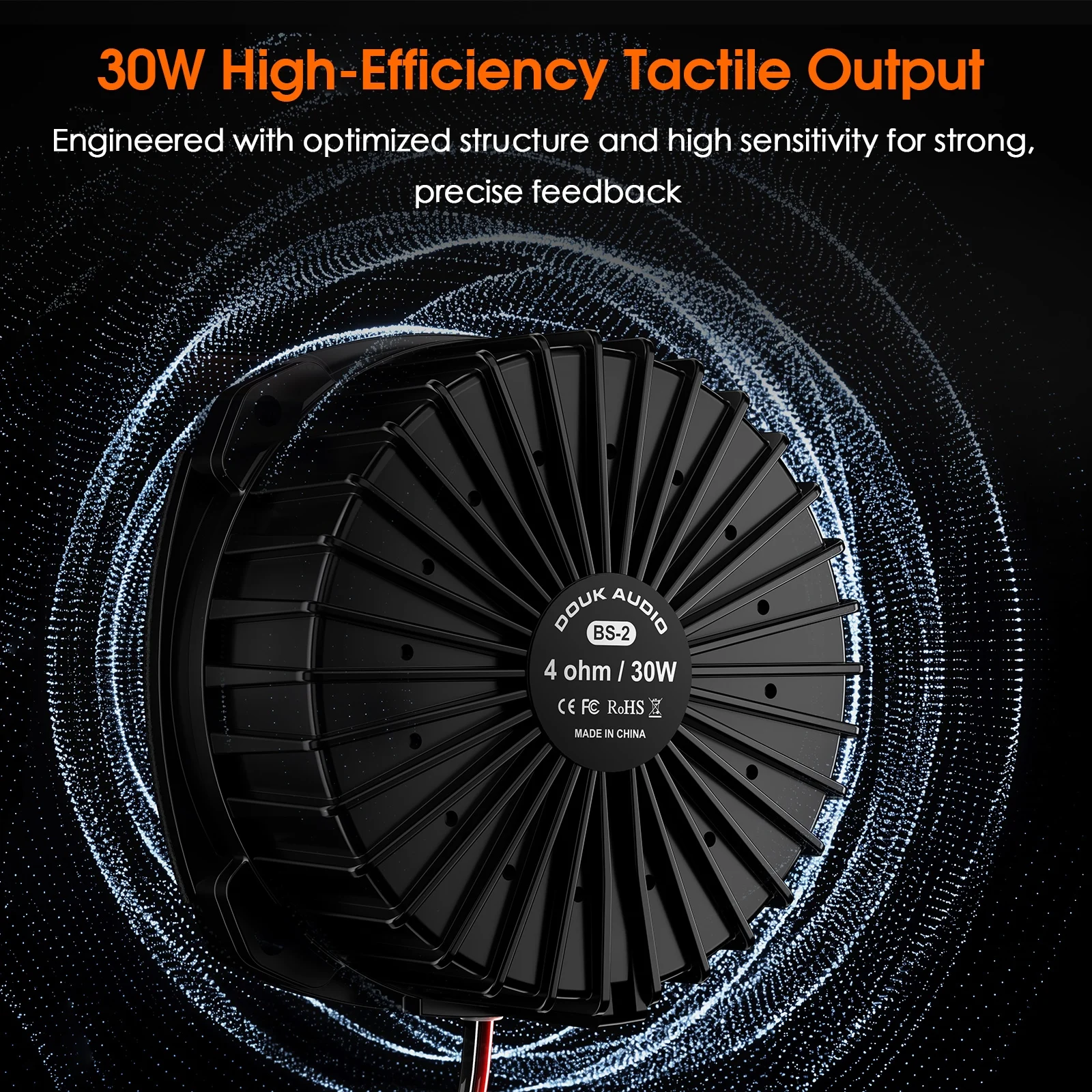 Douk Audio BS-2 30W 4Ω ベースシェイカ - Gaming Speaker のレビューと価格