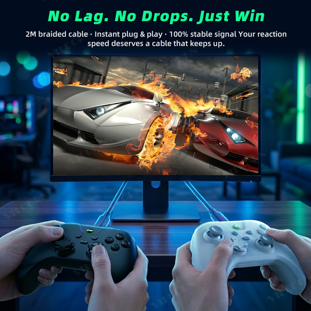 VILCORN 有線ゲーミングコントローラー PCゲームパッ - Pc Gaming Emulator のレビューと価格