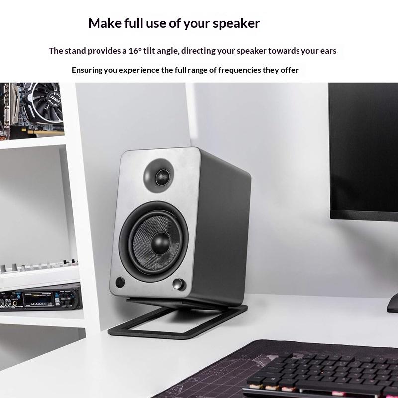新しいデスクトップスピーカー分離スタンド 2 個の耐衝撃フォ - Gaming Speaker のレビューと価格