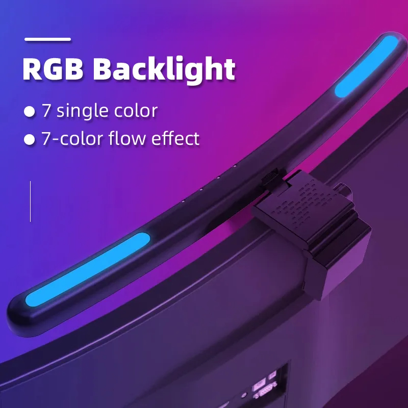 湾曲したLEDモニターライトバー,USB,RGB,PCスクリ - Pc Gaming Used のレビューと価格